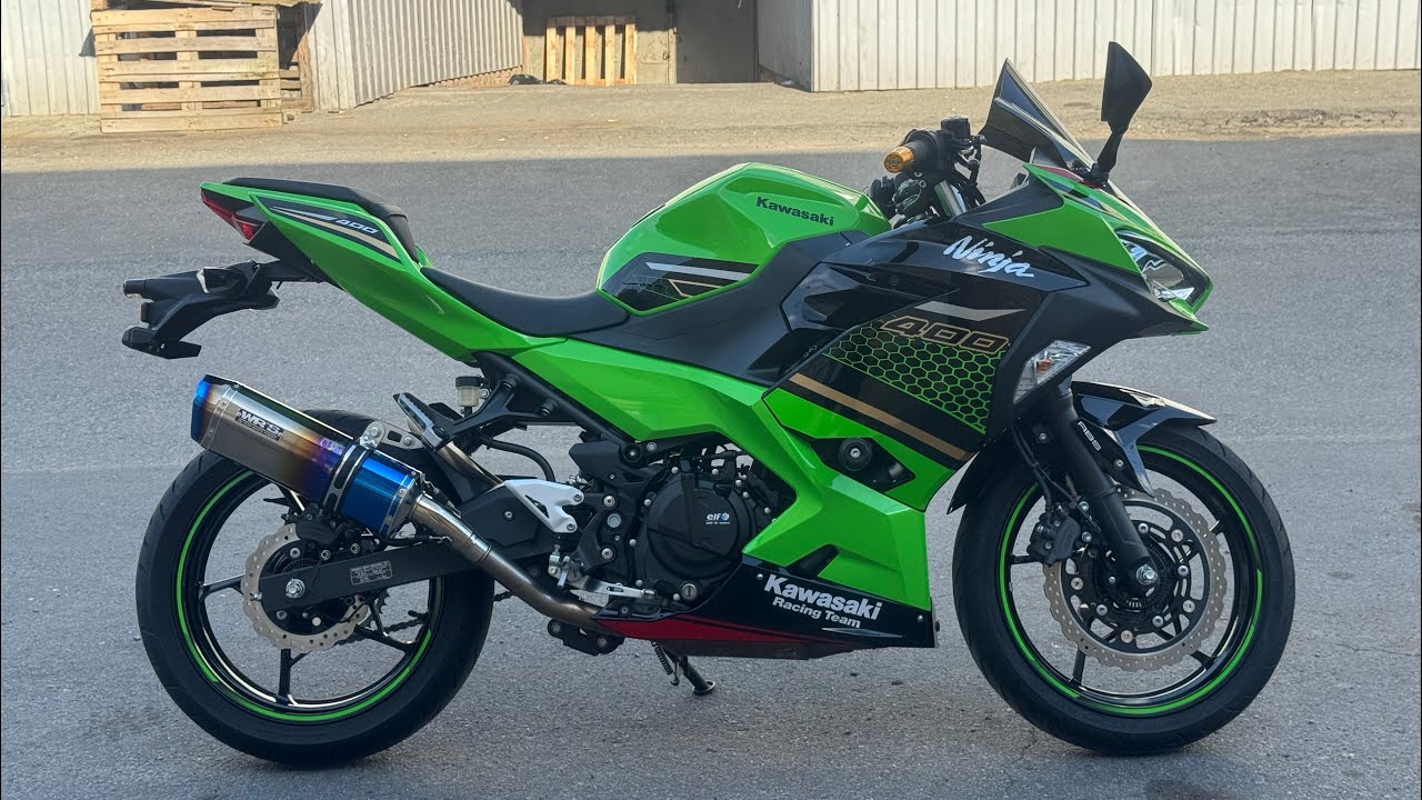 Kawasaki Ninja400/ABS WR'S マフラー ラウンドタイプ フル