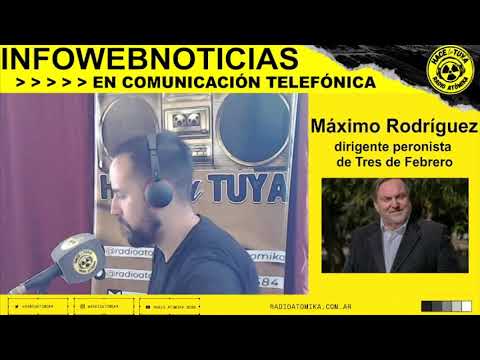 Máximo Rodríguez 16/11/22 - Entrevista de Adrián Cordara en Infowebnoticias RADIO