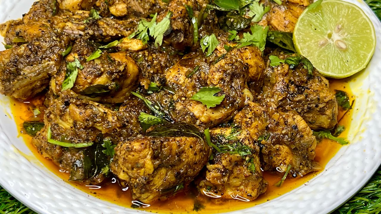 My Husband’s Favourite PEPPER CHICKEN GHEE ROAST - Better Than Restaurant A Must Try Chicken Roast