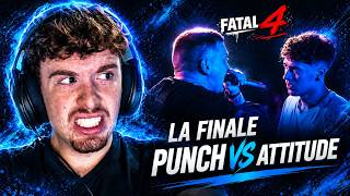 FINALE Team Punch vs Team Attitude END OF DAYS - FATAL4｜Sandro9Kili Freestyle Reaction