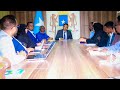 Wasiirka Warfaafinta XFS Oo Kulankii Ugu Horeeyay La Qaatay 