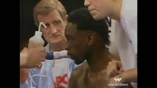 Nigel Benn v Umaru Sanda  Commonwealth Middleweight title