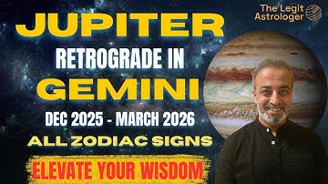 Jupiter Retrograde in Gemini for all Ascendants December 2025 till March 2026