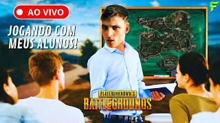 🟢AO VIVO JOGANDO COM MEUS ALUNOS DO PUBG! - Quer ter uma aula particular com o frog? Digite👉🏻!aulas