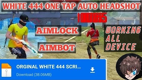 WHITE 444 ORIGINAL SCRIPT AUTO HEADSHOT CONFIG ❗ WHITE 444 ORIGINAL SCRIPT NEW UPDATE ❗WHITE 444🇧🇷