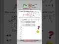 How Many of the Five Statements Must be True? #mathsshorts