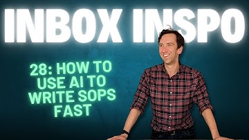 How to Use AI to Write SOPs Fast (Using Google Meet + ChatGPT)