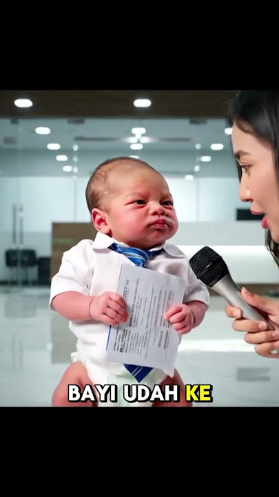 Ketawa Gelap 🤯 Jawaban Bayi AI di Kantor HRD Bikin Semua Ngakak 🤣🔥”