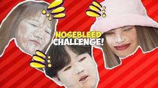 NOSE BLEED CHALLENGE!!! 👃🏻🩸 (featuring @dasurichoiofficial & @d_laurel ) | JinHo Bae