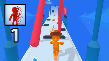 Pixel Rush - Epic Obstacle Course Game‏‏ Gameplay Walkthrough - Part 1 (Android,IOS)