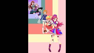 Tiltok Trend Sugar Crush Remix Nezuko Chan And Aikatsu Character Part 1