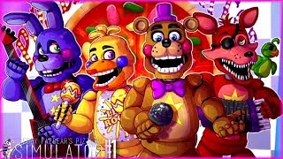 WHY AM I SO TERRIFIED!?!? || Freddy Fazbears Pizzeria Simulator { Part 1 }