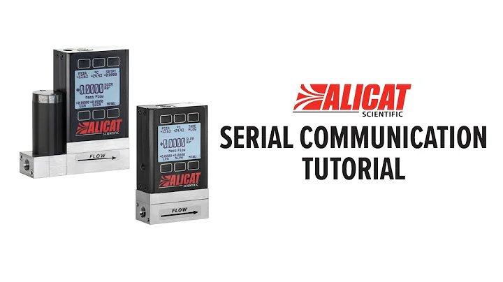 Alicat Mass Flow Instruments: Tutorial - Serial Communication