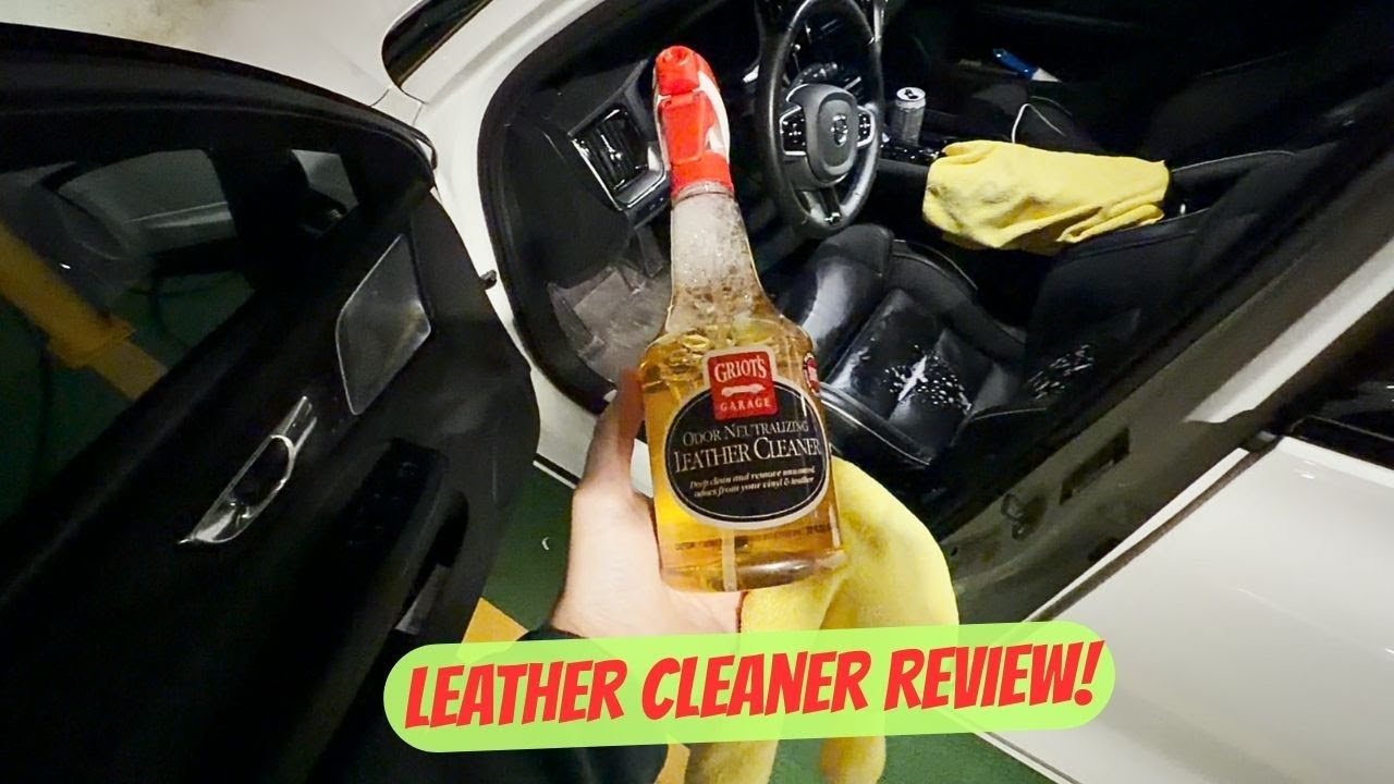 Griot’s Garage Scent Restoring Leather Cleaner Review | Best Leather Odor Removal & Deep Clean?