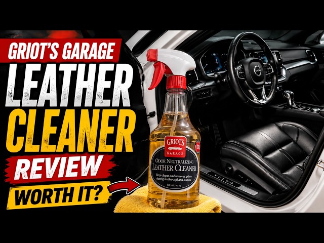 Griot’s Garage Scent Restoring Leather Cleaner Review