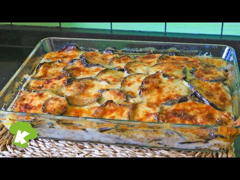 Pastel de Berenjenas 🍆 RECETA para que los niños coman VERDURAS 🍆 Fácil de preparar