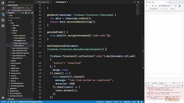 33 Logging Out the User   Building Mobile Apps with Ionic 4 Vi