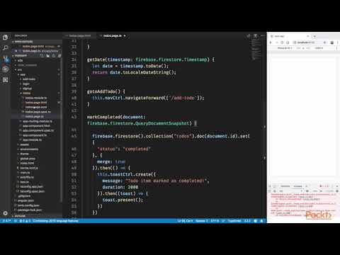 33 Logging Out the User   Building Mobile Apps with Ionic 4 Vi