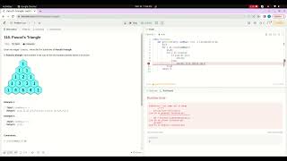 leetcode-118 easy|My brain aint braining sorry|Using chatgpt|Being dumb|just learning|consistency