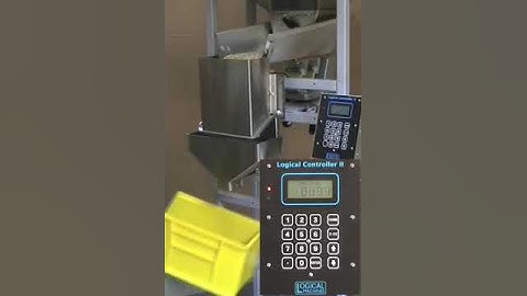 Bean Filling Machine -- Logical Machines S-4 weigh fill system demonstration: 2 lb lentil