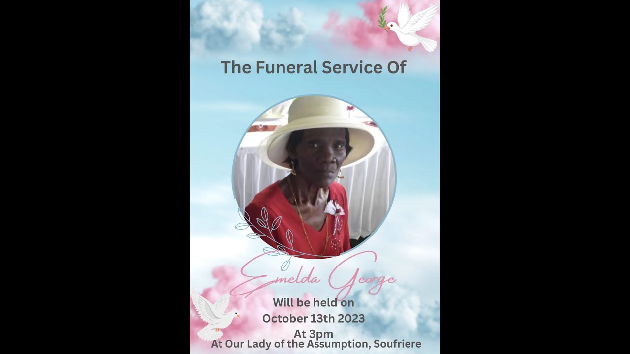 Funeral Service of Emelda George - YouTube
