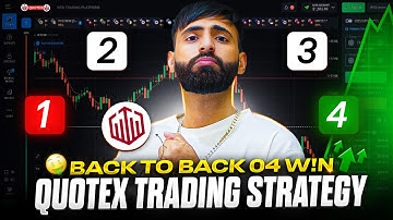 Quotex Trading Strategy || How to W!N every 1 Minute Trade in Quotex || Pro Trader