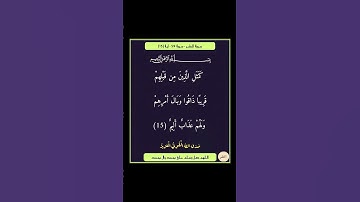 سورة الحشر - سورة 59 - اية 15