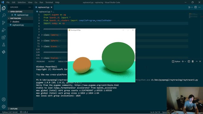 Implementação de um Algoritmo de Ray Tracing em Python on Vimeo