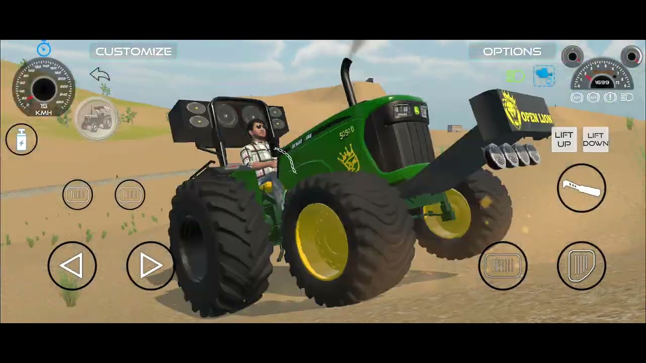 Tractor 3D game simulator#game 
