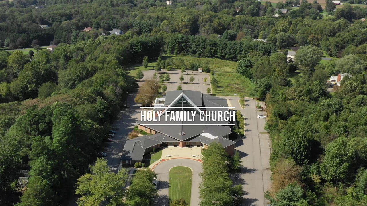 Aerial Drone Footage of Holy Family Church Davidsonville, MD YouTube