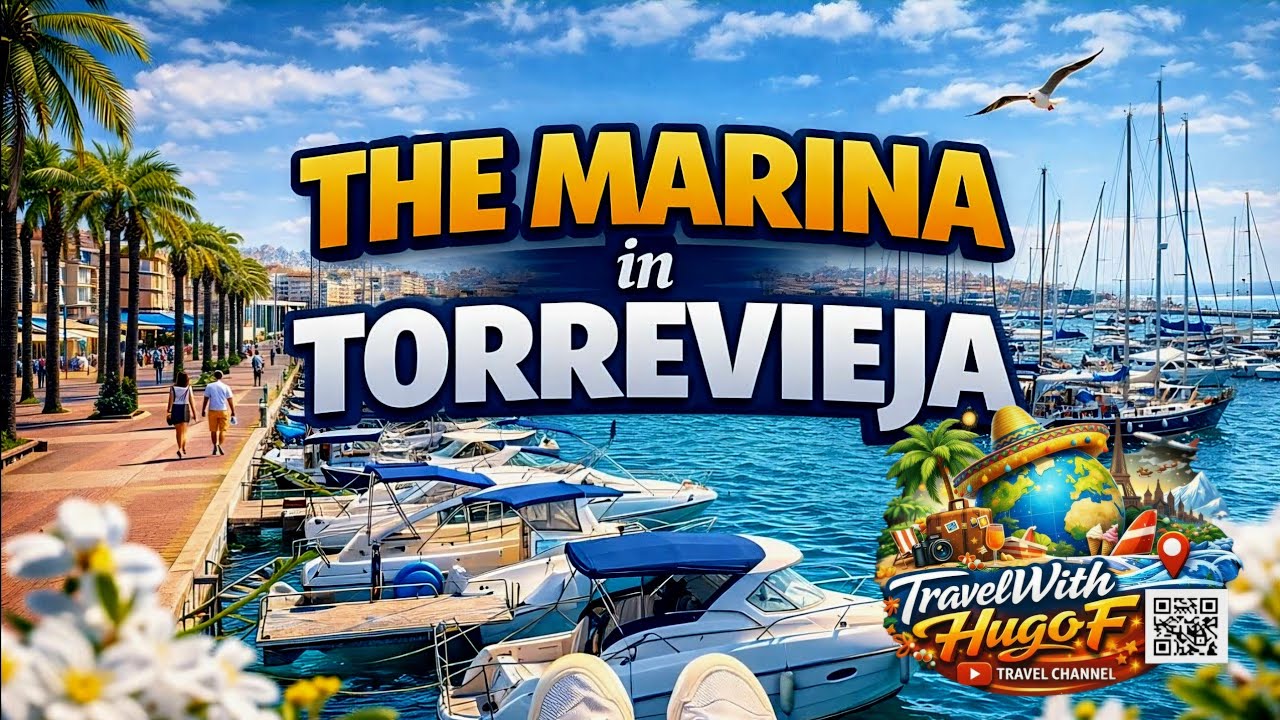🇪🇸 Exploring the Heart of the Costa Blanca: Torrevieja Marina @TravelwithHugoF  #marina #Torrevieja 