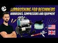 🇺🇸🇬🇧AIRBRUSHING FOR BEGINNERS:AIRBRUSHES,COMPRESSORS AND EQUIPMENT - Angel GiraldeZ