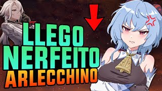 MALAS NOTICIAS! AHORA SI NERF a ARLECCHINO! MAS CAMBIOS BETA V3.5 GENSHIN IMPACT