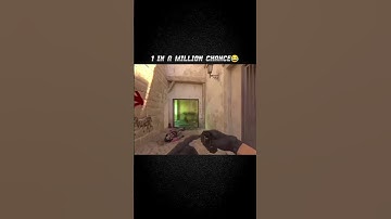 1 in a million chance 😂 #cs2