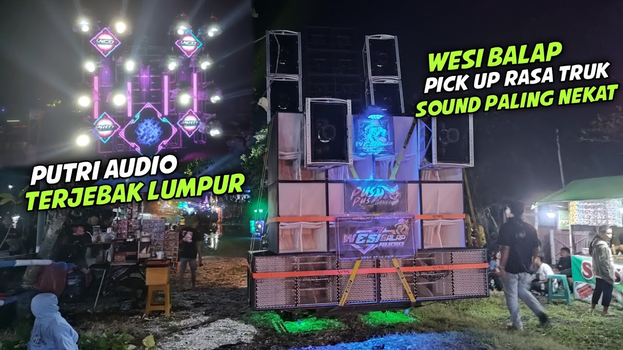 PICK UP RASA TRUKK,DIPESONA SOUND ON THE ROAD WOT GALIH ,PUTRI AUDIO HAMPIR TERJEBAK LUMPUR 😱🫣