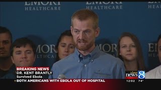 Aid groups: US workers with Ebola out of hospital