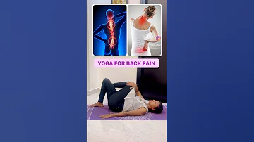 Simple Yoga for back pain #bollywood #yogateacher #asana #music #motivation #dance #yogic #yoga