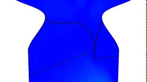 FSI simulation of the mitral valve (2d)