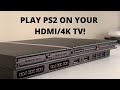 How to Connect a PS2 to HDMI TV or Monitor! Plug & Play, Easy Setup!