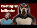 I discorved a fast way to create fur in blender 41