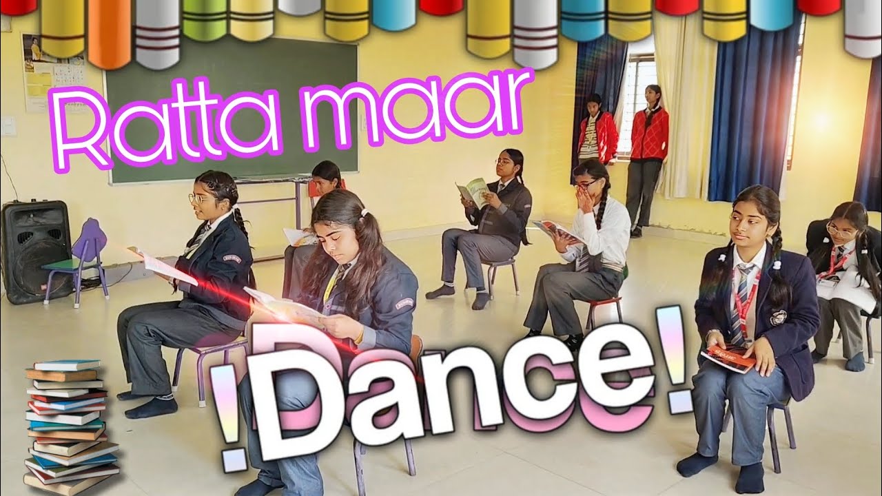 Ratta maar song Dance | new Dance | ( school dance performance ) farewell Dance 🪩