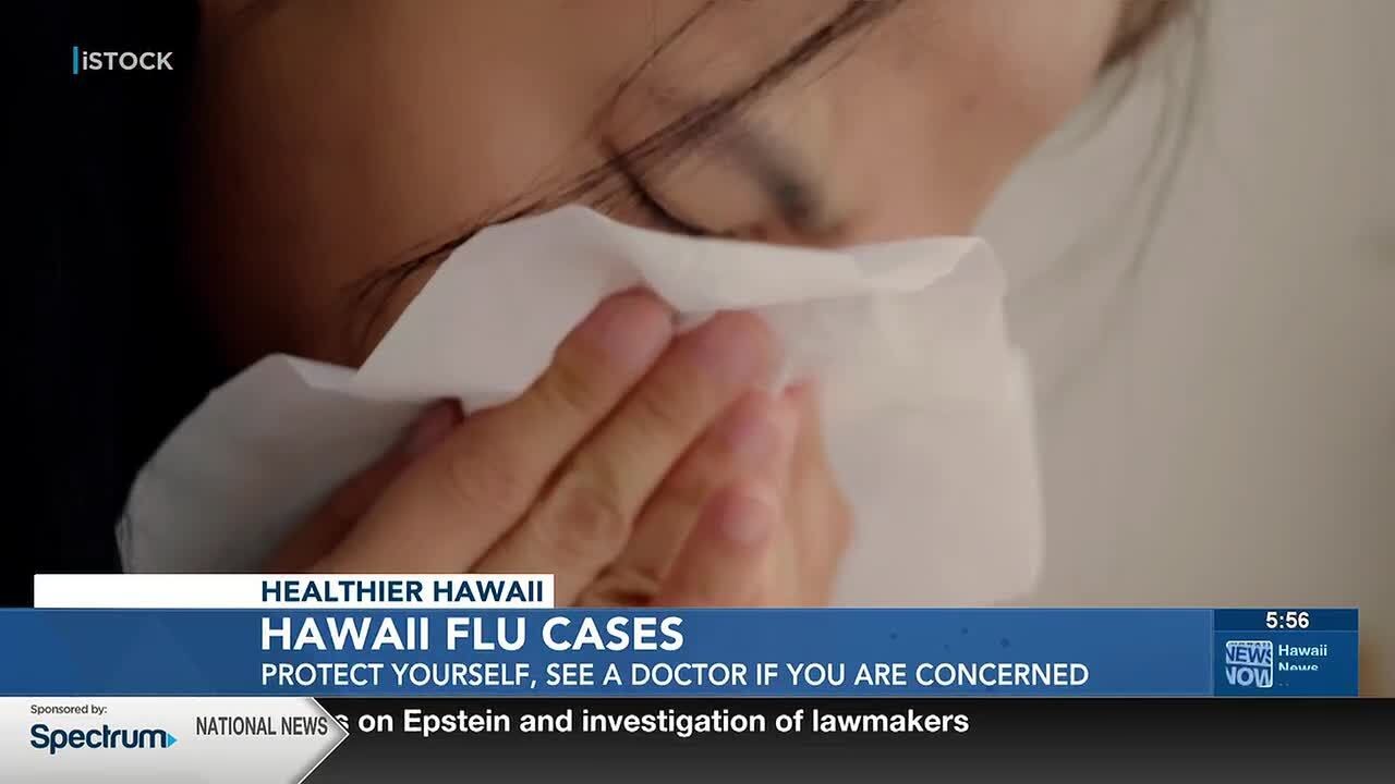Hawaii tends to see flu cases year round, how to protect yourself - YouTube