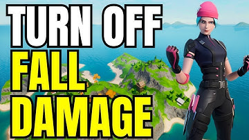 How to Turn Off Fall Damage in Fortnite Creative (Easy Guide) 2025