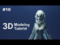 [Part 10/ 40] Anime Character 3D Modeling Tutorial II - Finishing Face