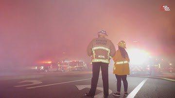 3-Alarm Structure Fire - Magnolia and Van Buren - Riverside Fire Department