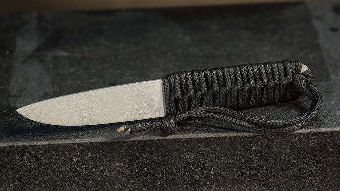 Black Scout Tutorials - Wrapping a Paracord Knife Handle 