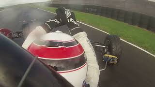 FORMULA VEE IRELAND 2023 ANGLESEY ROUND 8 LAP 1 CRASH