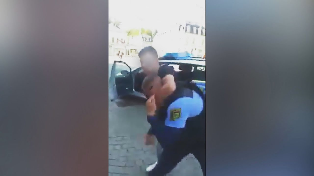  Update  Gewürgt, getreten, geschlagen: Handyvideo zeigt Angriff auf Polizisten in Plauen