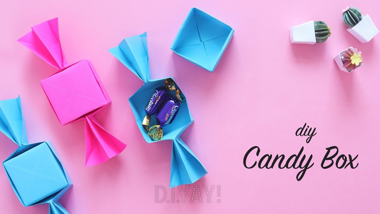 DIY Gift Box Ideas, Candy Box
