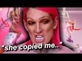 jeffree star SHADES huda beauty for copying him!